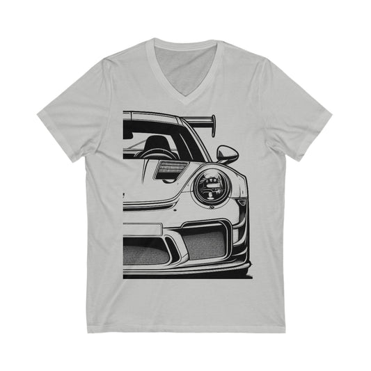 V-neck Premium T-shirt Porsche GT3 RS | Ringcardholder